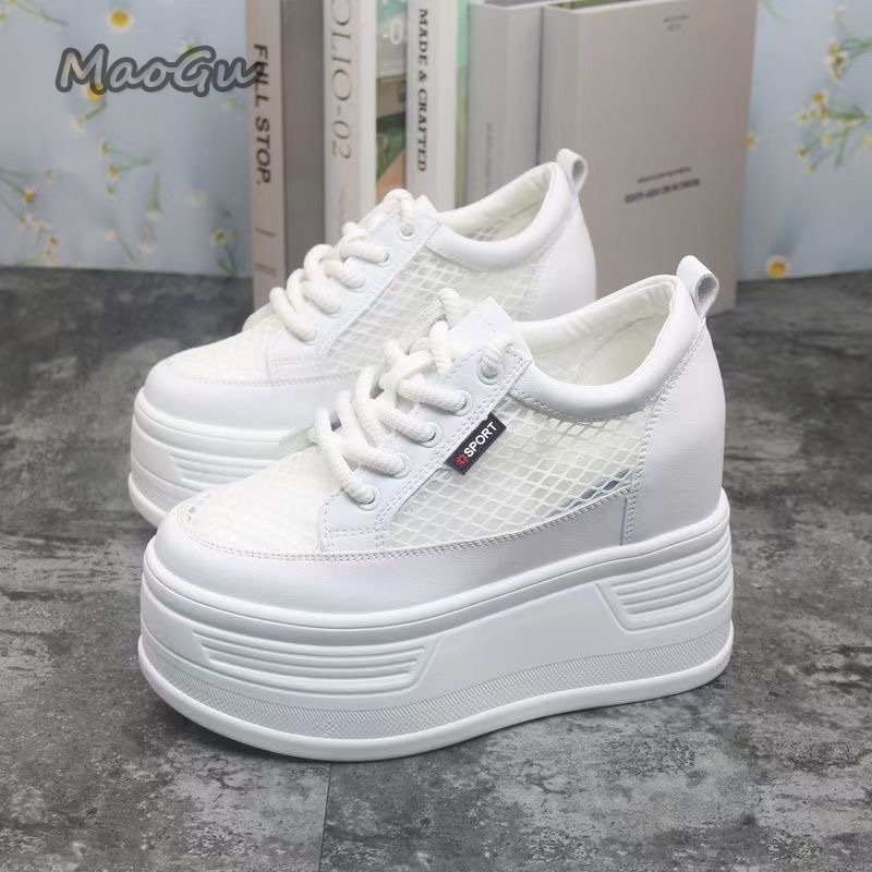 Wedge Espadrille Women - Tenis De Mujer Dames Mesh Platform