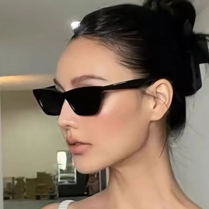 Sunglasses Cat Eye - Luxe Cat Eye Zwarte Zonnebril Dames