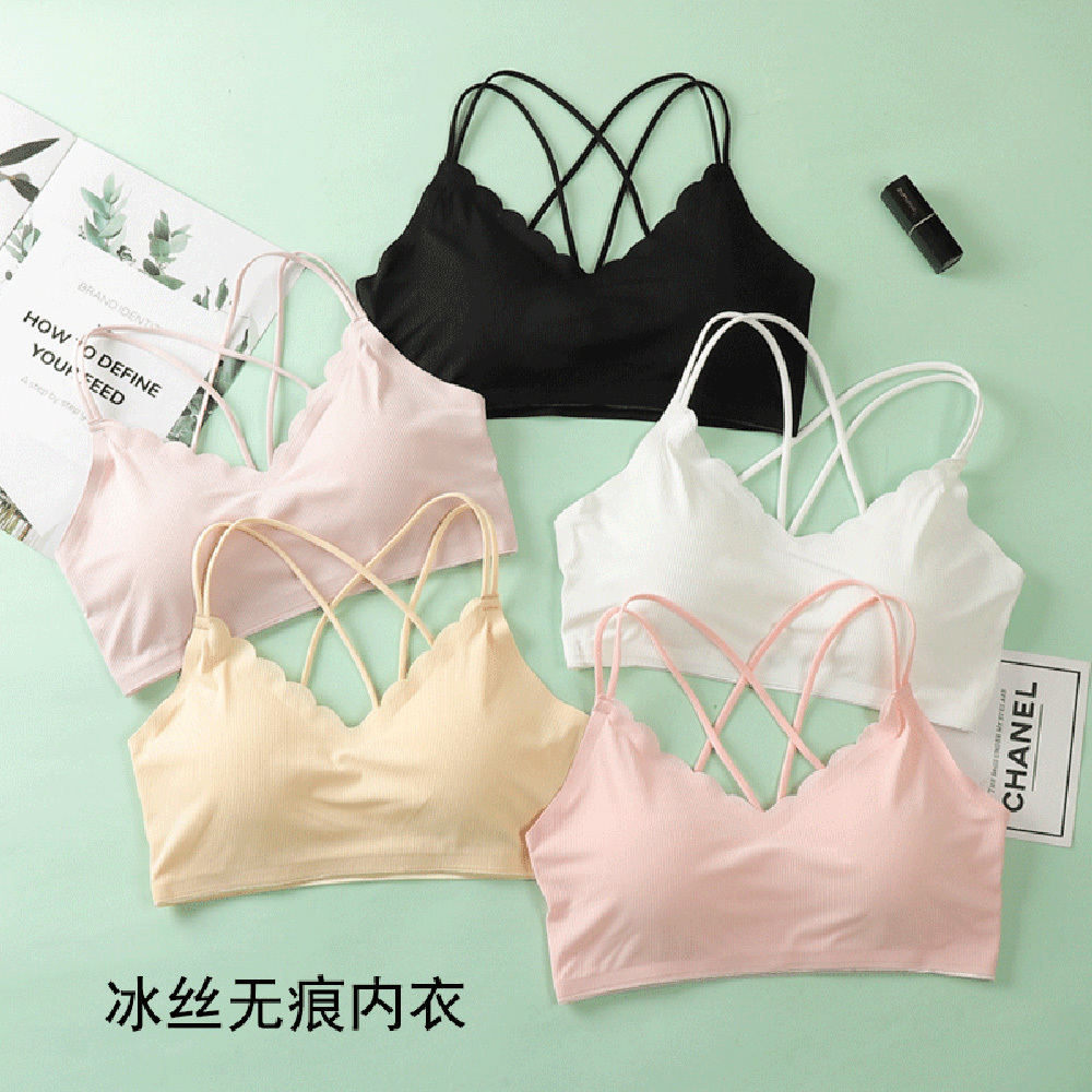 Bralette Triangle Set - 3d Sexy Lingerie Naadloze Sport Bh