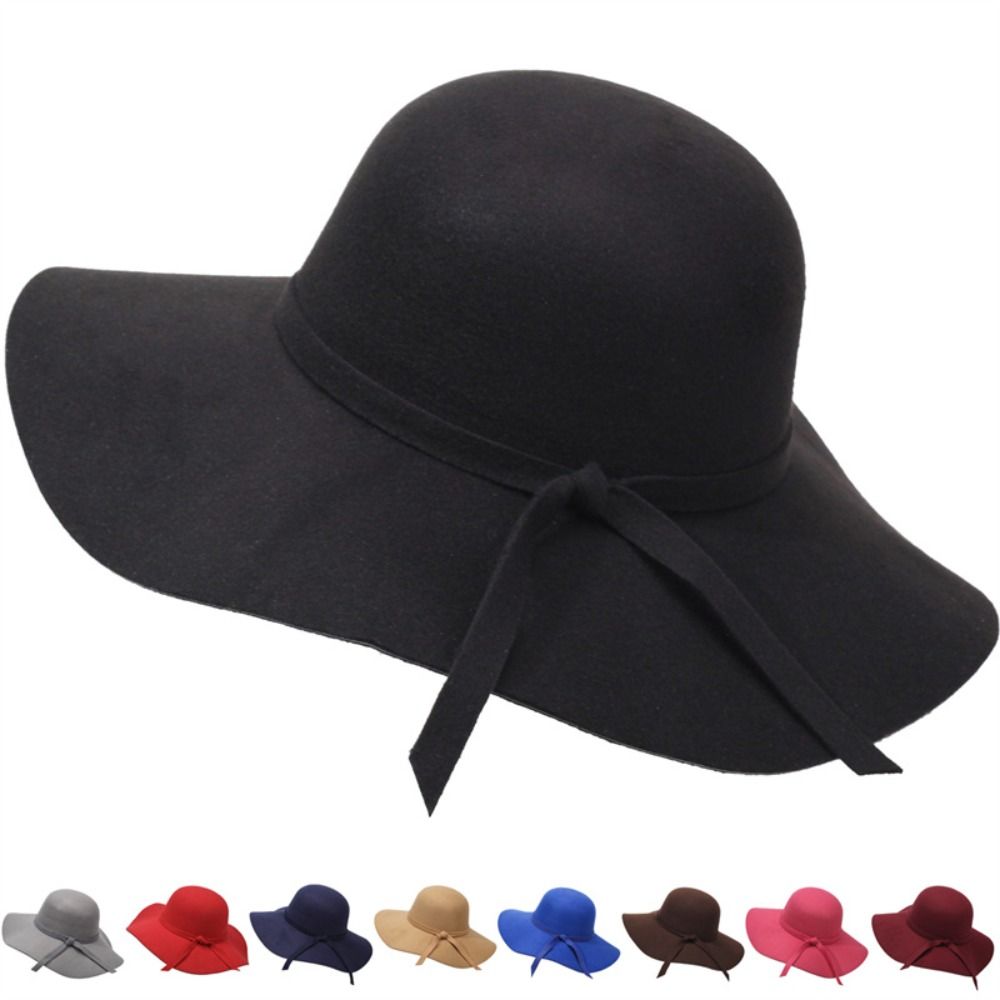 Hat Floppy Wide - Vintage stijl bucket hat, opvouwbaar ontwerp,