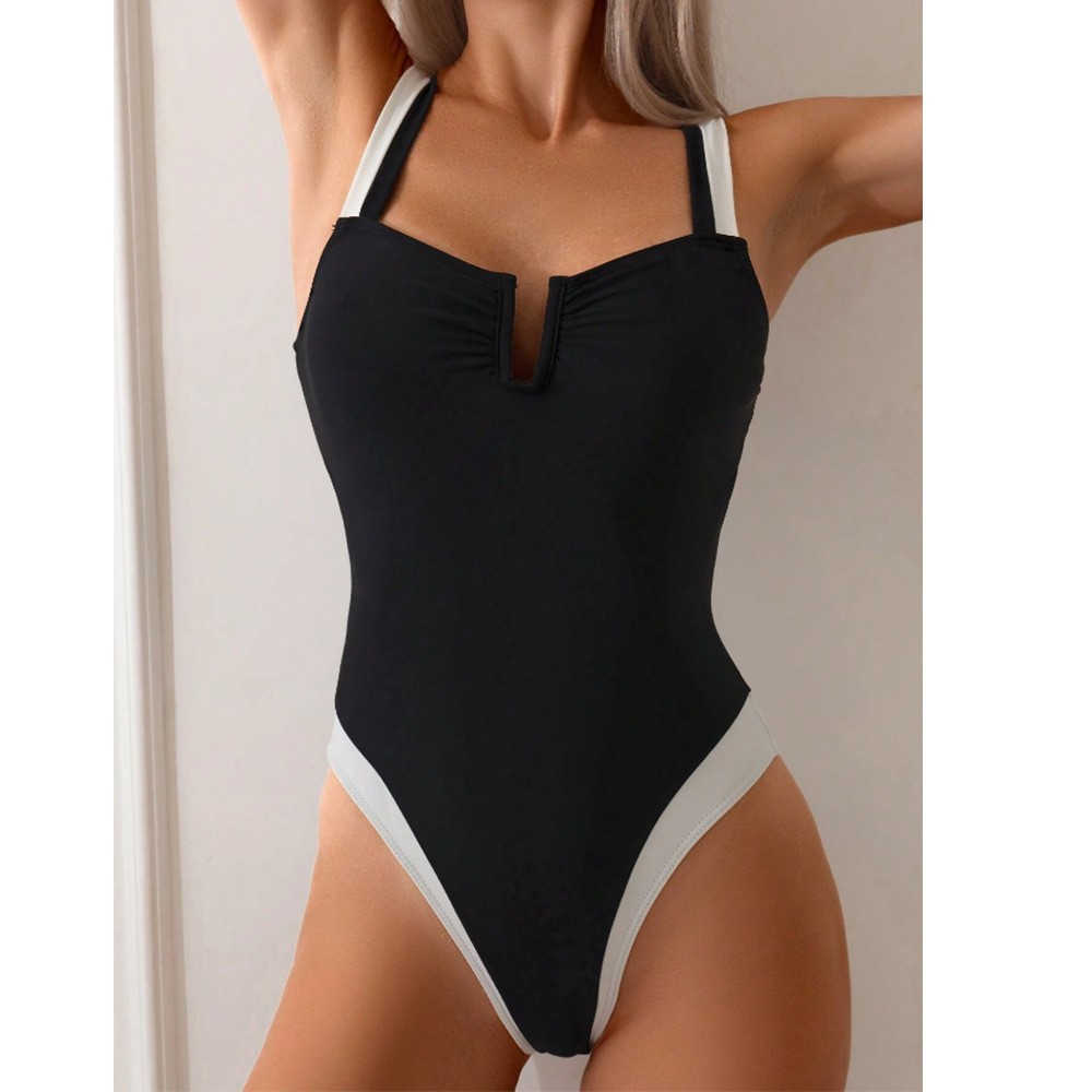 Swimsuit Bikini Ruched - 2026 Bikini Vrouw Tankini Diepe V-hals