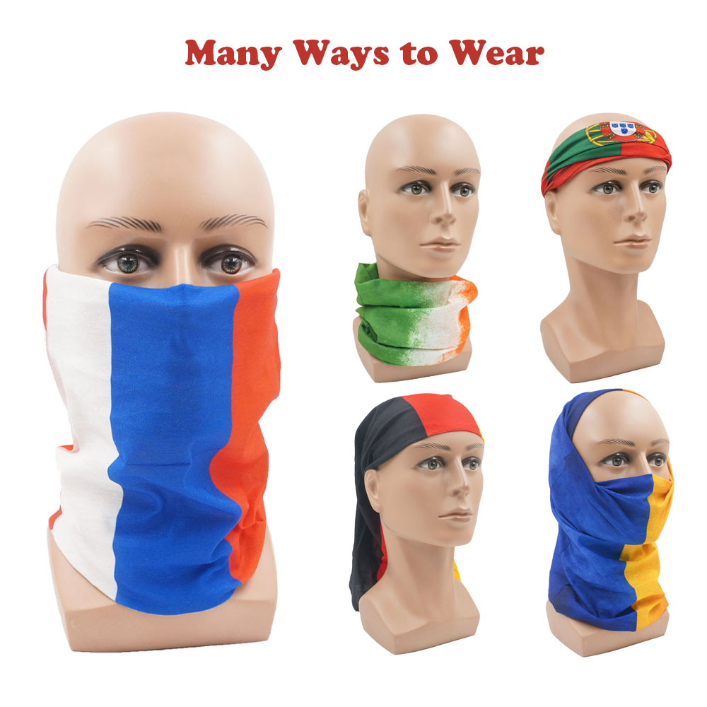 Headband Summer Knit - Europese landen Gezichts- en nekbeschermer Nationale