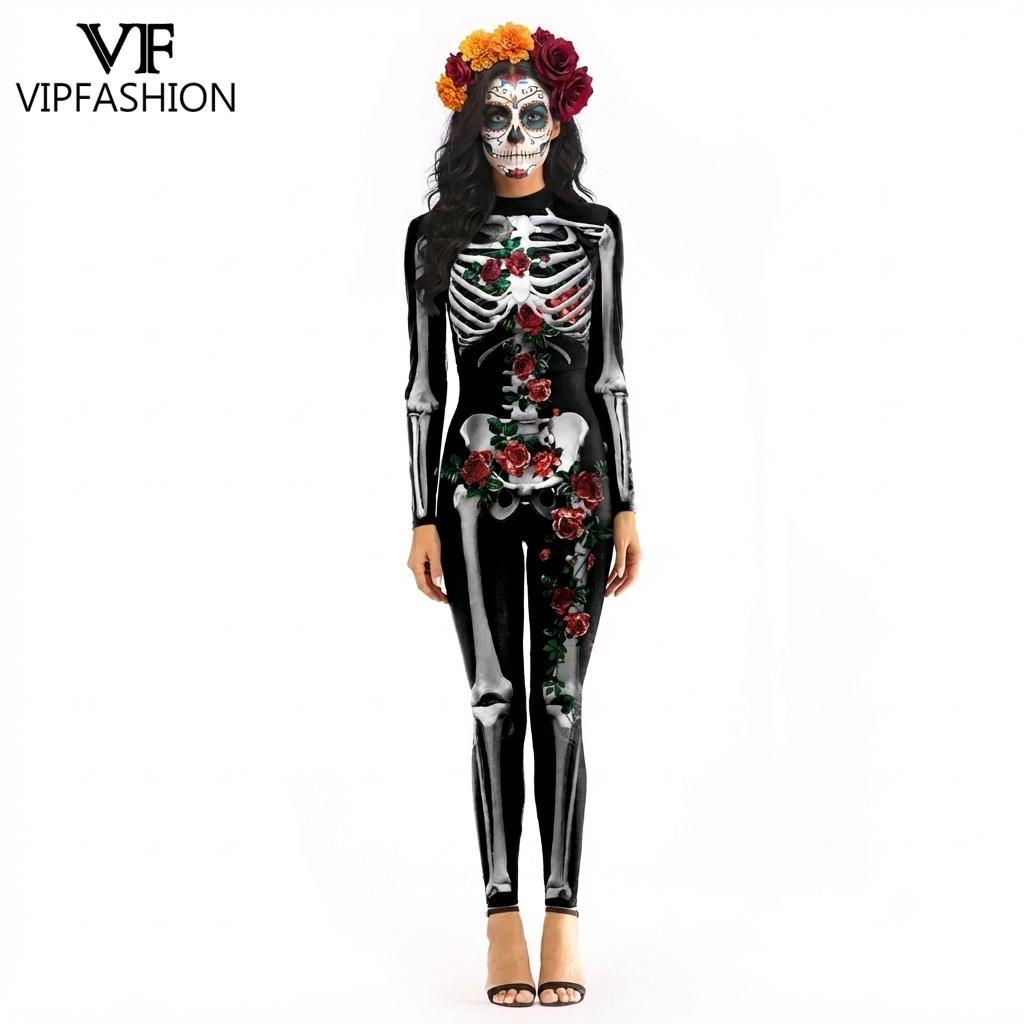 Romper Floral Print - VIP FASHION Dames Halloween Dag van