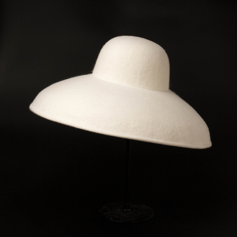 Klassieke Grote Brede Rand Wol - Hat Floppy Wide recensie en prijs