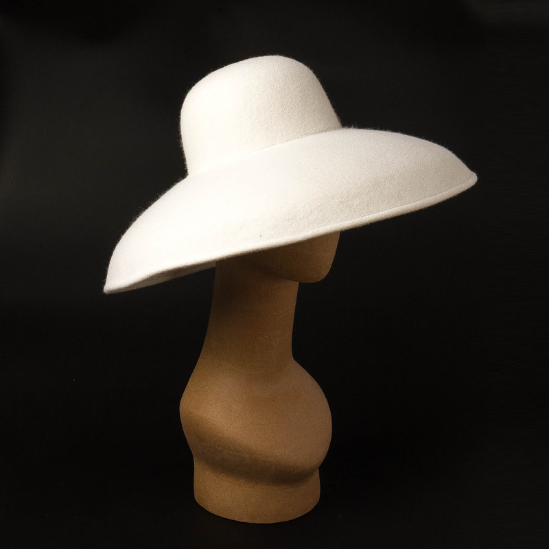 Klassieke Grote Brede Rand Wol - Hat Floppy Wide recensie en prijs