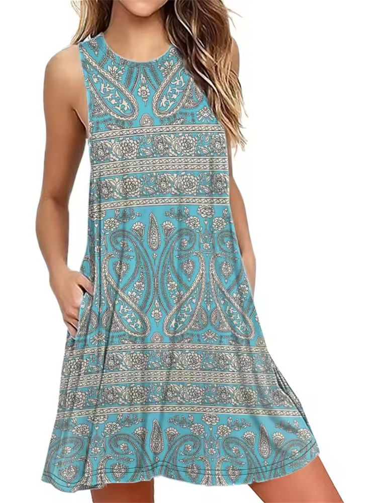 9XL Plus Size Zonnejurk Losse  - Romper Floral Print recensie en prijs