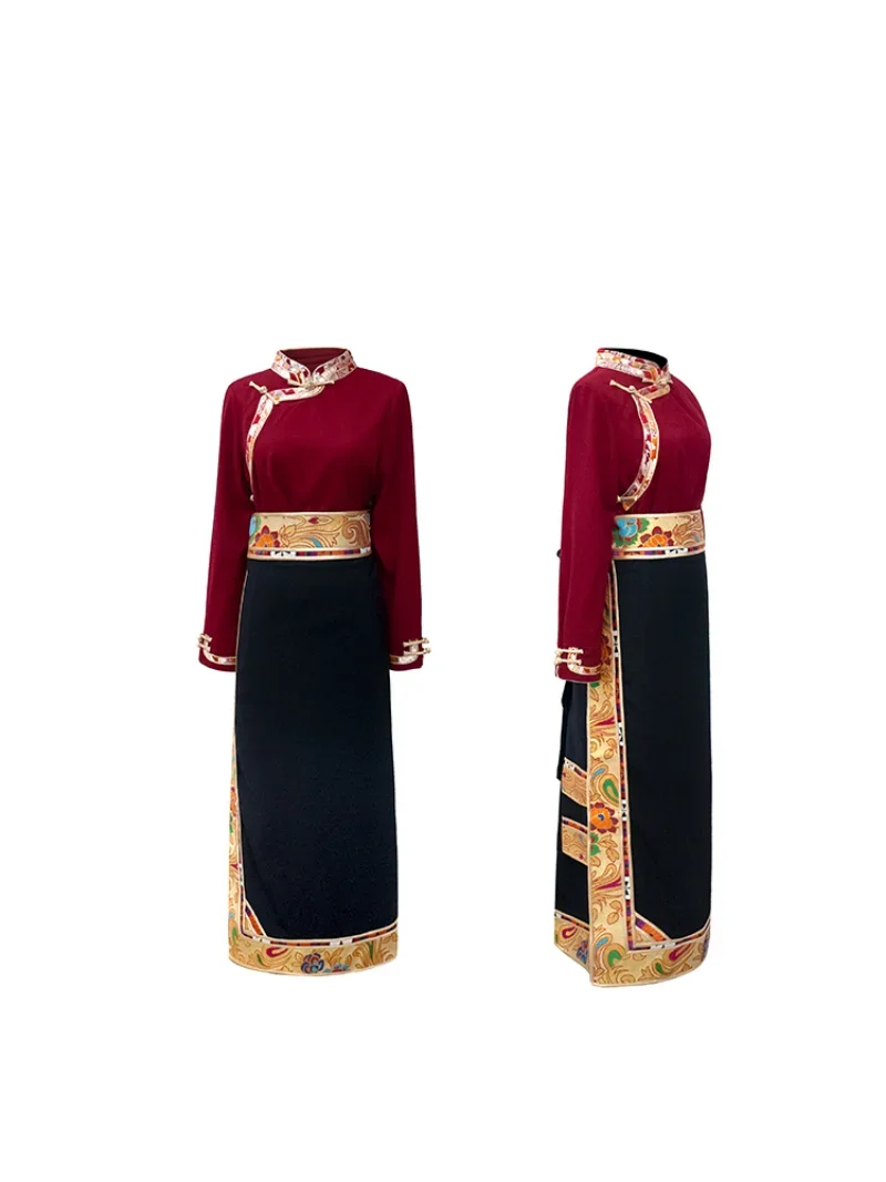 Traditionele Tibetaanse jurk w - Linen Dress Wrap recensie en prijs