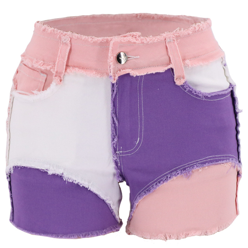 Mode Mid-Waist Slim Fit Gesche - Shorts Denim Frayed recensie en prijs
