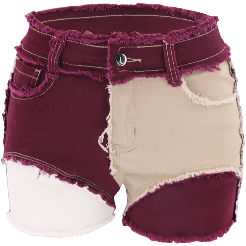 Mode Mid-Waist Slim Fit Gesche - Shorts Denim Frayed recensie en prijs