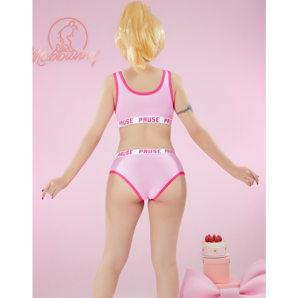 Mobbunny Perzik Afgeleide Spor - Bralette Triangle Set recensie en prijs