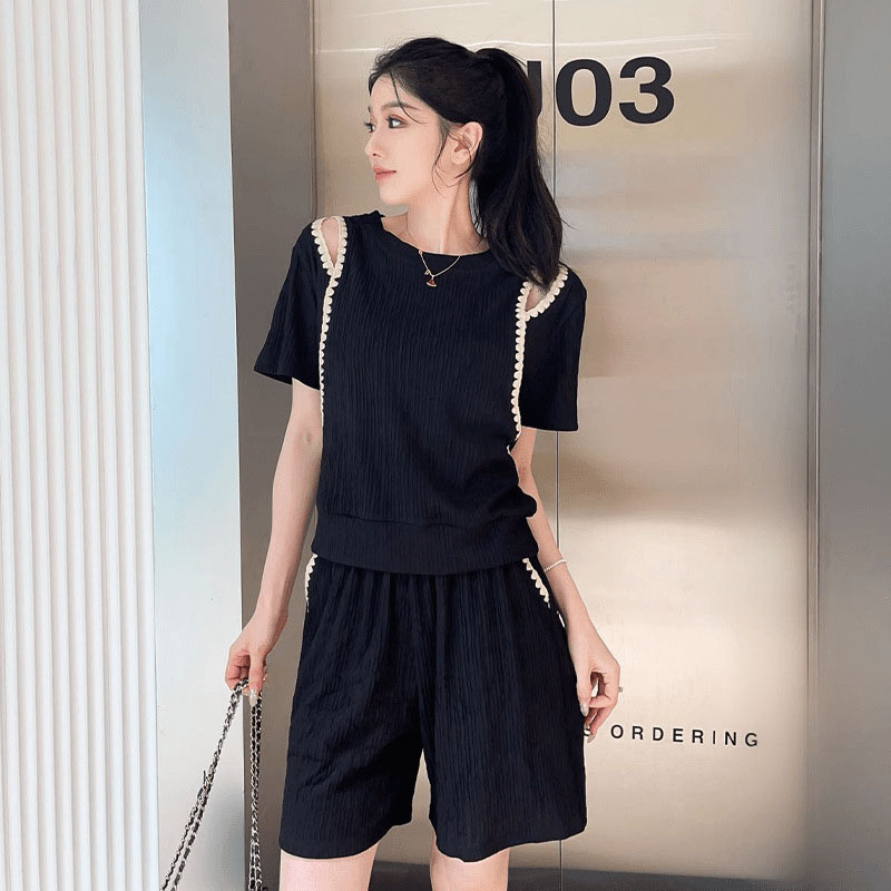 Koreaanse mode off-shoulder T- - Blouse Off Shoulder recensie en prijs