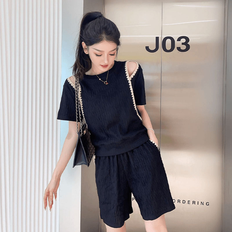 Koreaanse mode off-shoulder T- - Blouse Off Shoulder recensie en prijs