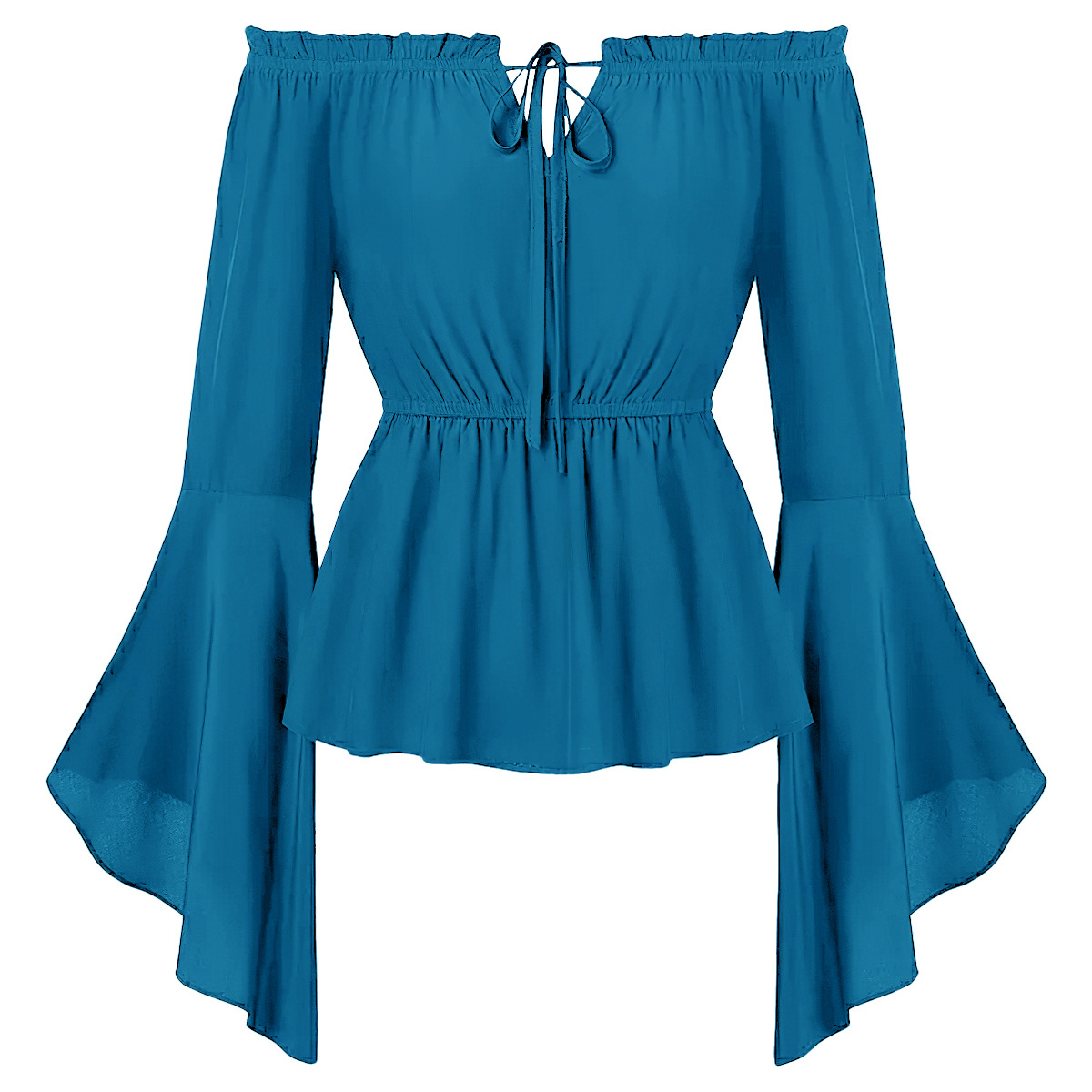 Off-shoulder middeleeuwse kost - Blouse Off Shoulder recensie en prijs