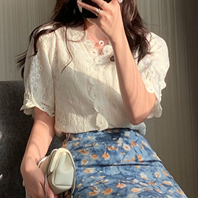Zomerset voor dames: kanten to - Midi Skirt Floral recensie en prijs