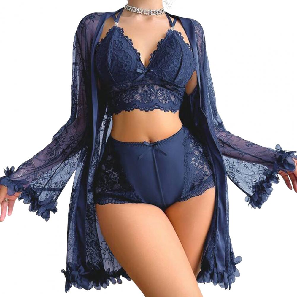 Sexy Nachtkledingset met Bloem - Kimono Sheer Floral recensie en prijs
