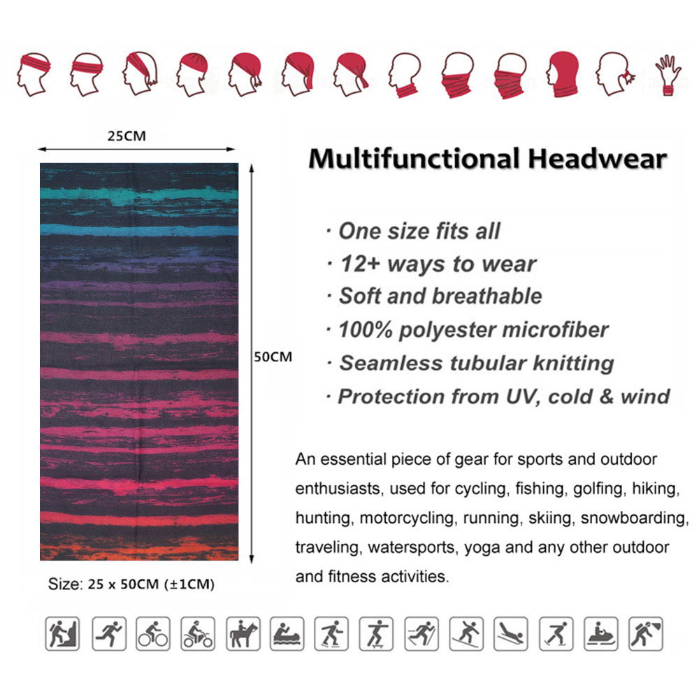Tie-Dye Strepen Patroon Nekche - Headband Summer Knit recensie en prijs