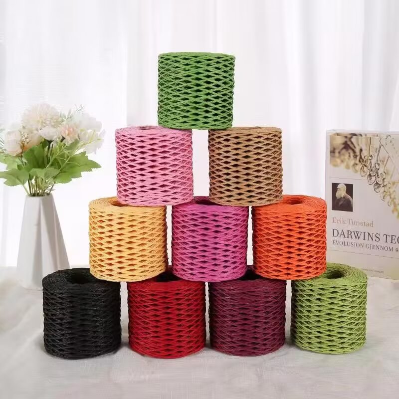 190g Raffia-garen, stropapierg - Crochet Bag Raffia recensie en prijs