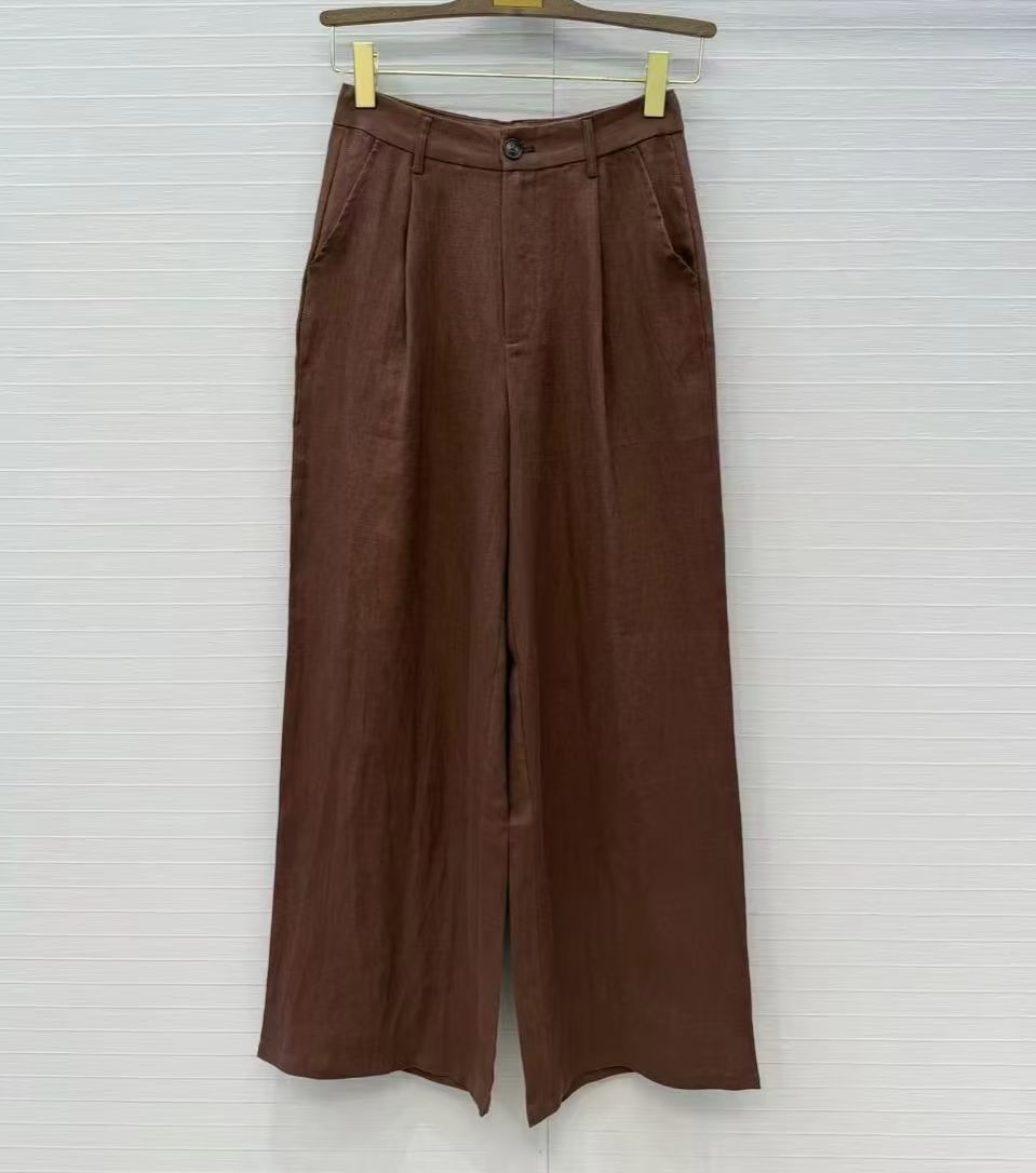 De elegante outfitset van oude - Linen Pant Wide recensie en prijs