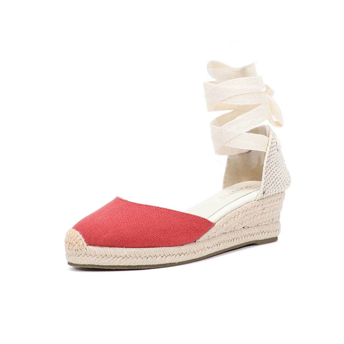 Dames Espadrilles met sleehak, - Wedge Espadrille Women recensie en prijs