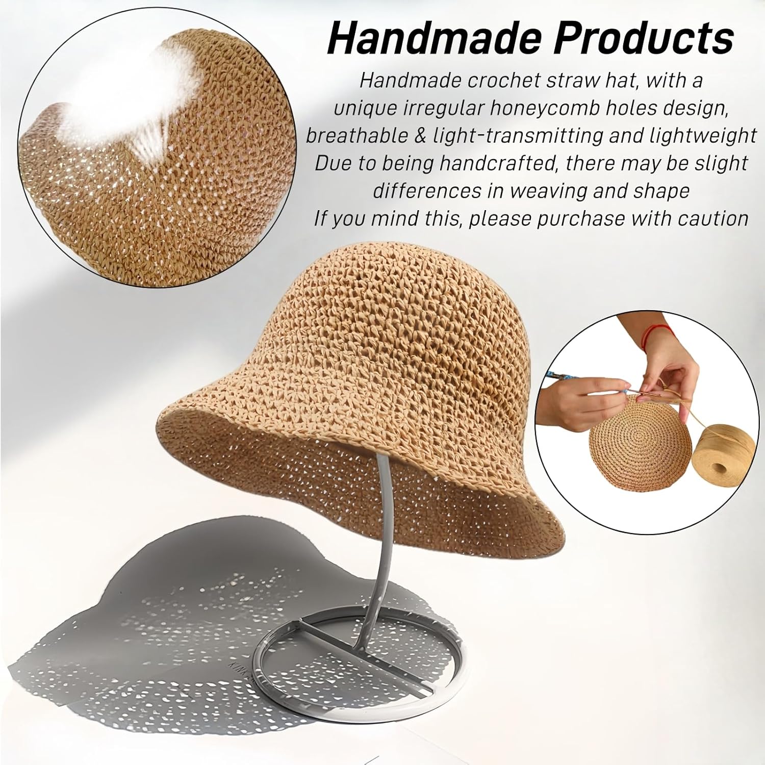 Opvouwbare brede rand zomerhoe - Hat Floppy Wide recensie en prijs