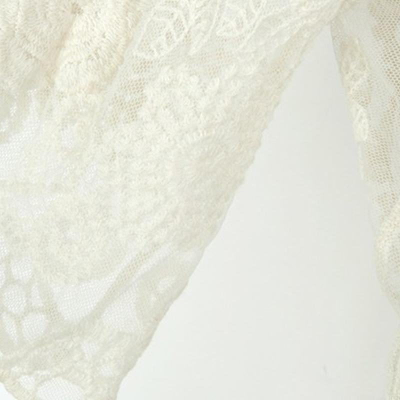 Dames kant open voorkant kimon - Kimono Sheer Floral recensie en prijs