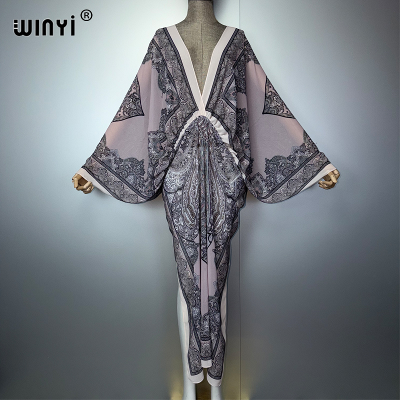 WINYI V-hals Sexy Jurk Arabisc - Cover Up Kaftan recensie en prijs