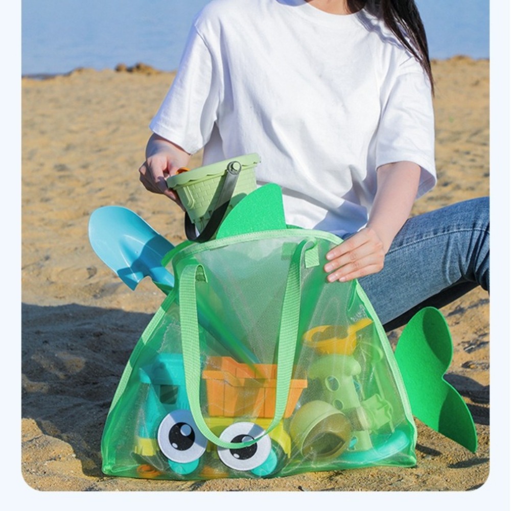 Strandtassen van mesh voor kin - Tote Bag Beach recensie en prijs