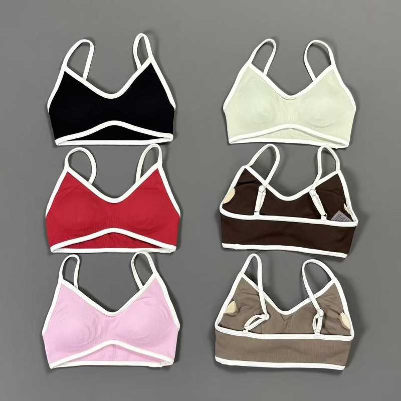 Dames Contrastline Yoga BH V-h - Crop Top Crochet recensie en prijs