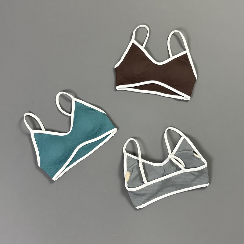 Dames Contrastline Yoga BH V-h - Crop Top Crochet recensie en prijs