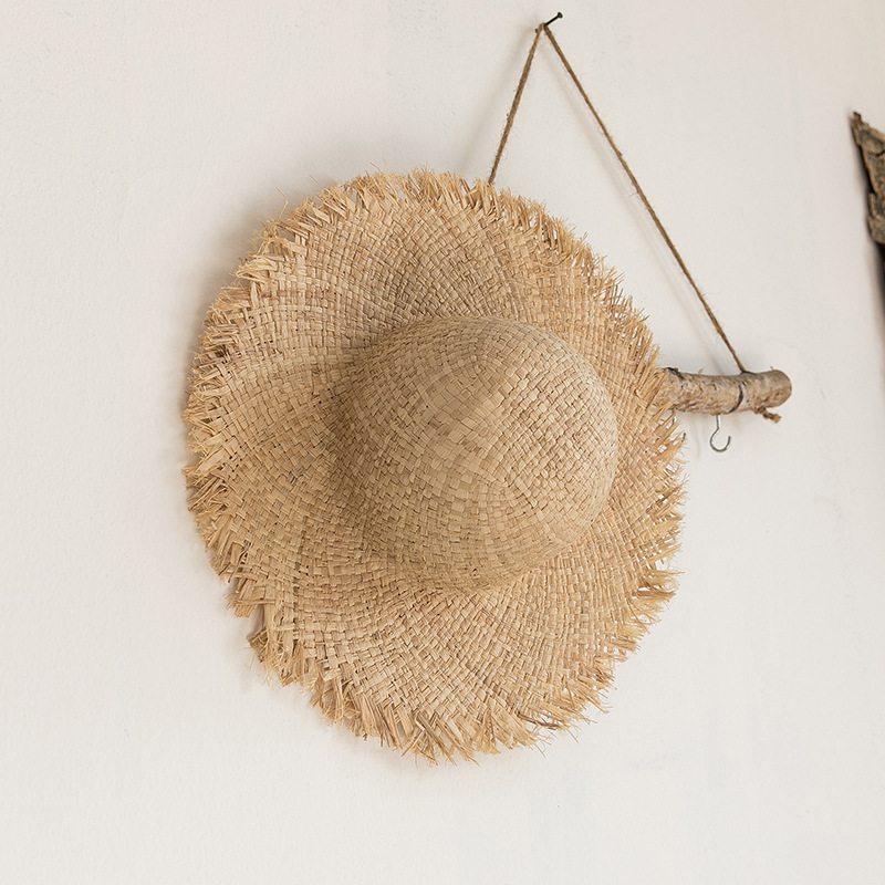 Dames Raffia Strohoed met bred - Hat Floppy Wide recensie en prijs