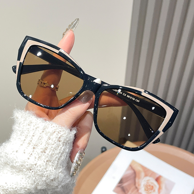 Dames Color Block Cat Eye Bril - Sunglasses Cat Eye recensie en prijs