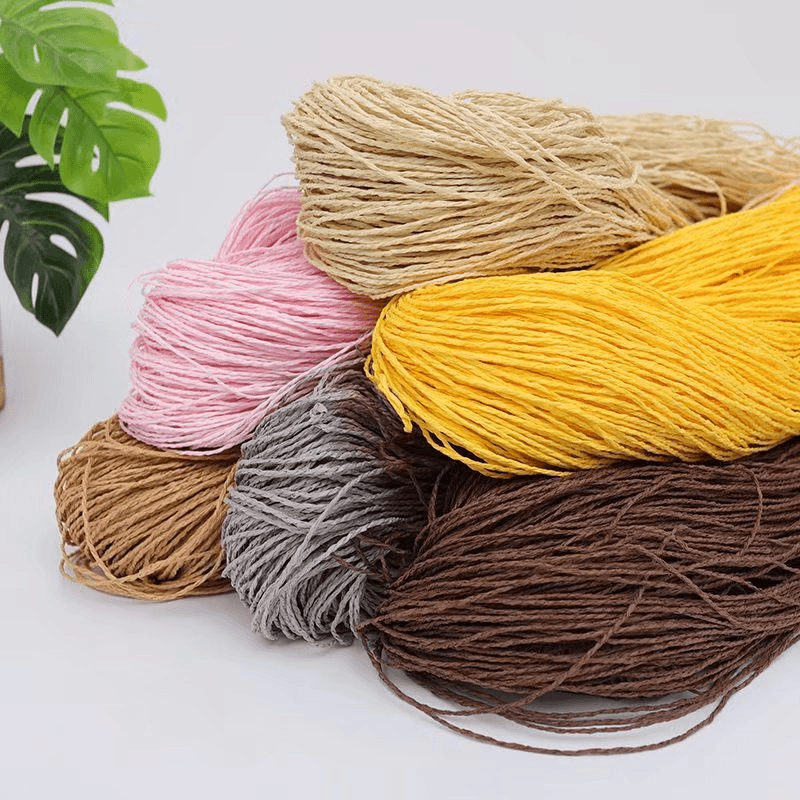 200g 2-laags katoenen raffia-g - Crochet Bag Raffia recensie en prijs