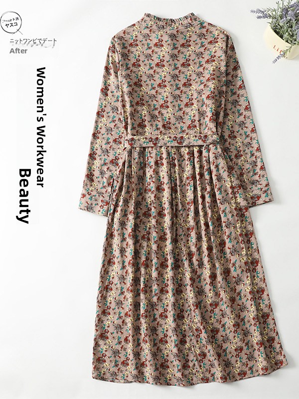 Elegante bloemenprint A-lijn j - Midi Skirt Floral recensie en prijs