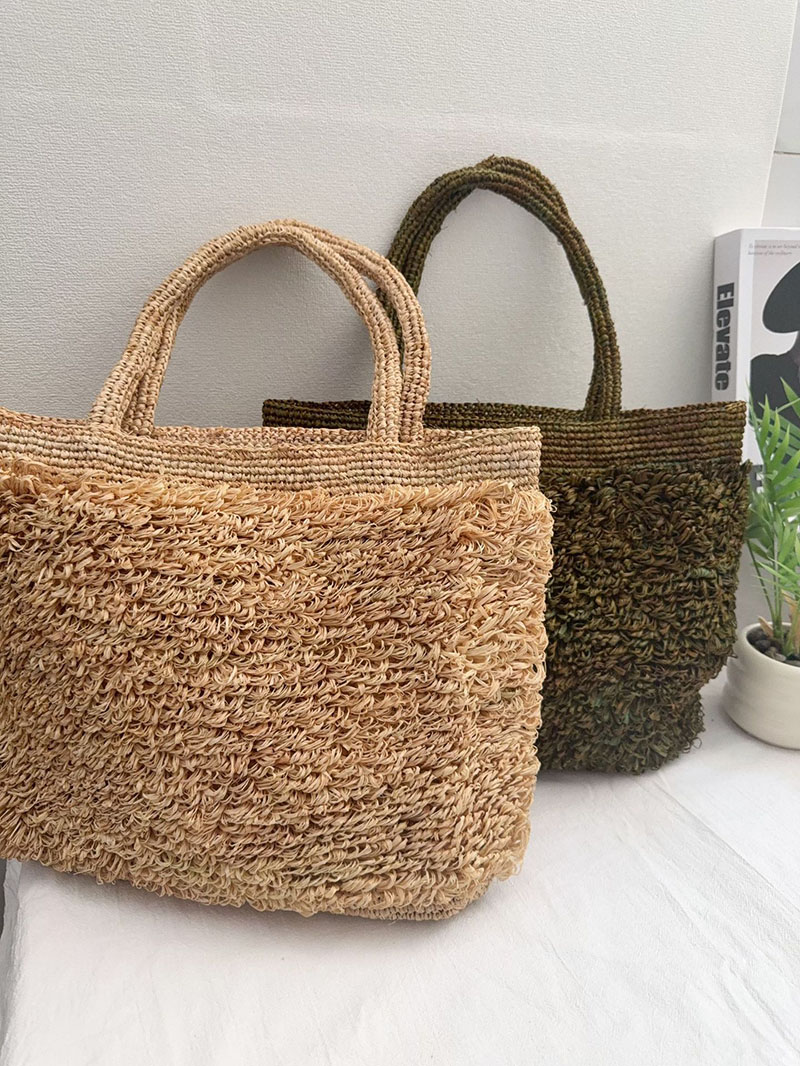 Luxe raffia stro tas, Boheemse - Crochet Bag Raffia recensie en prijs
