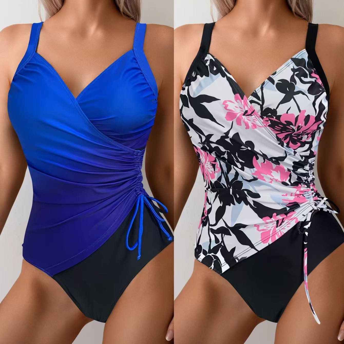 Vrouwelijke tankini's met buik - Swimsuit Bikini Ruched recensie en prijs