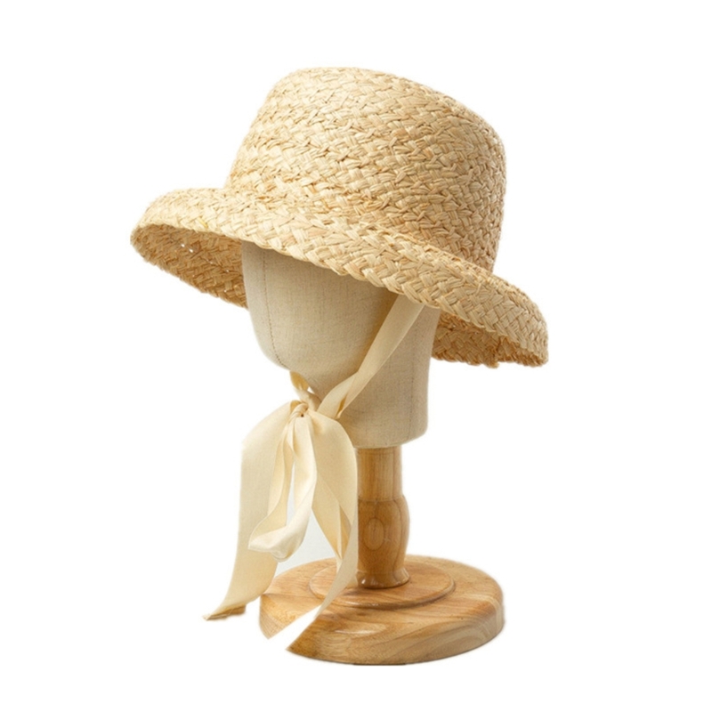 Handgeweven Kids Stro Cap Meis - Hat Floppy Wide recensie en prijs