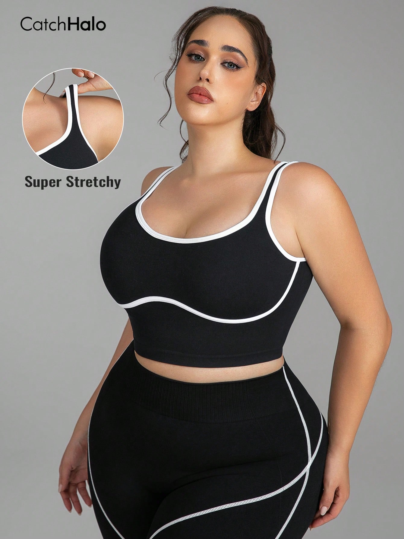 Dames Plus Size Naadloze Brale - Crop Top Crochet recensie en prijs