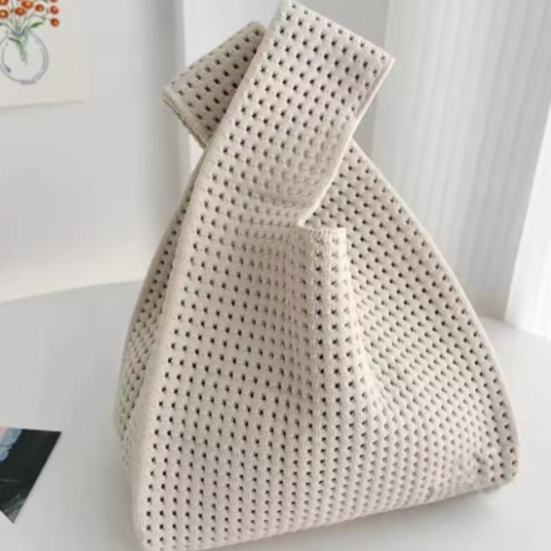 Dames strandtas Holle gebreide - Tote Bag Beach recensie en prijs