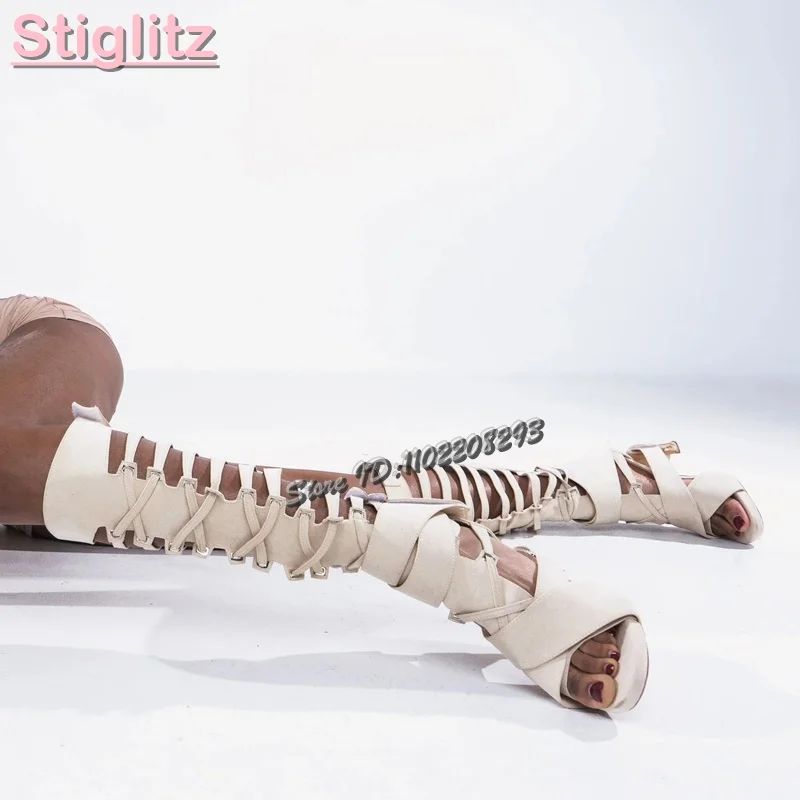Retro gekruiste Romeinse sanda - Sandal Strappy Heeled recensie en prijs