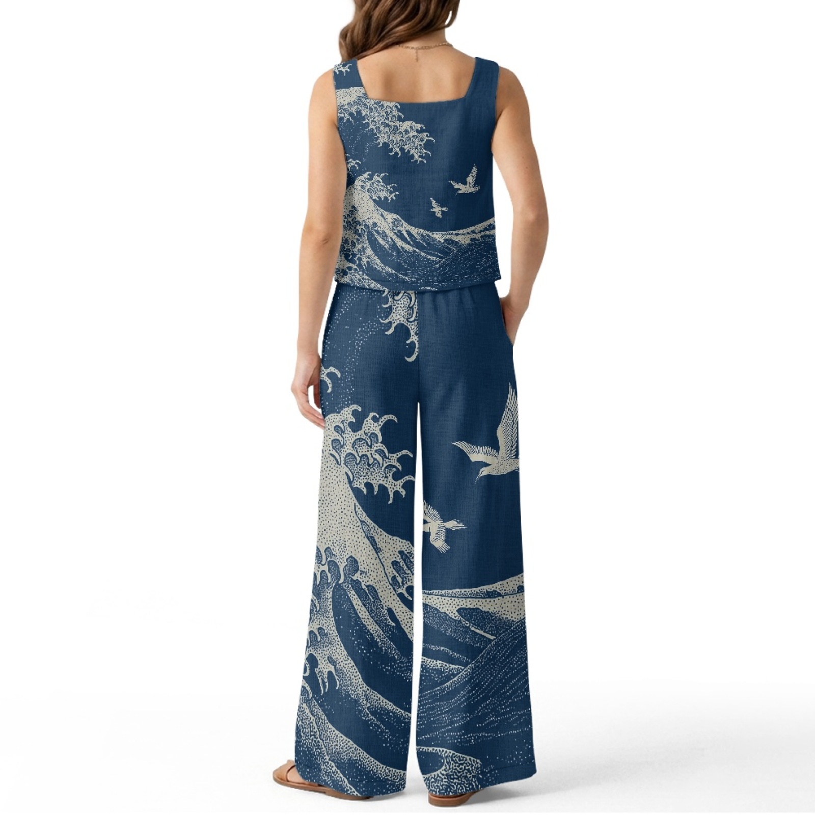 INSTANTARTS Dameslinenvestense - Linen Pant Wide recensie en prijs