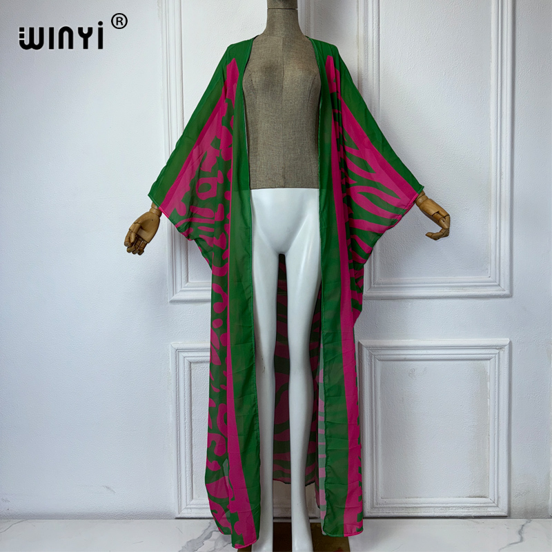 WINYI Afrika Bohemian Print Ki - Cover Up Kaftan recensie en prijs