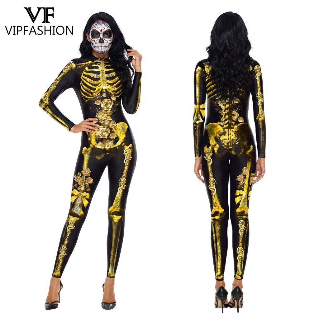 VIP FASHION Dames Halloween Da - Romper Floral Print recensie en prijs