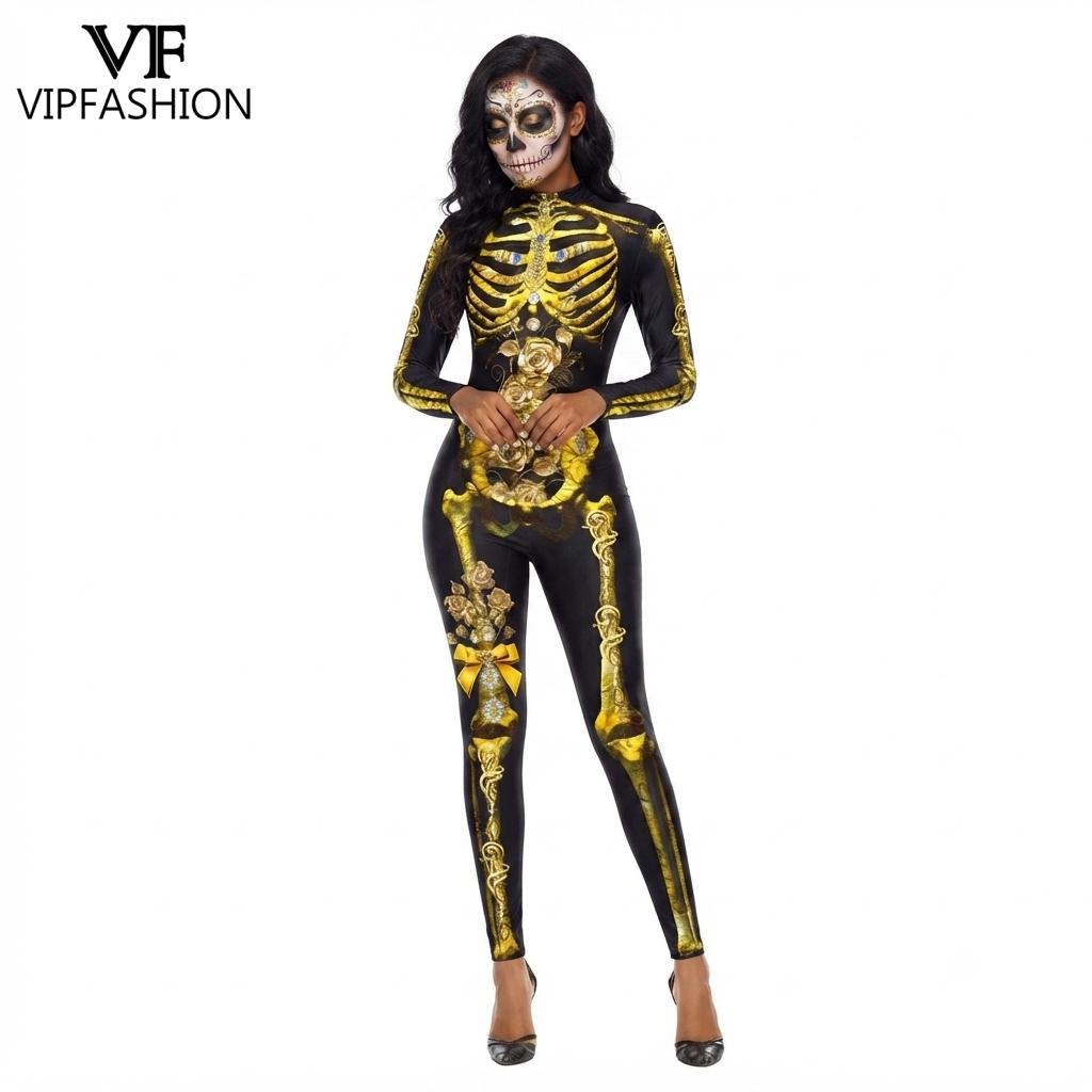 VIP FASHION Dames Halloween Da - Romper Floral Print recensie en prijs