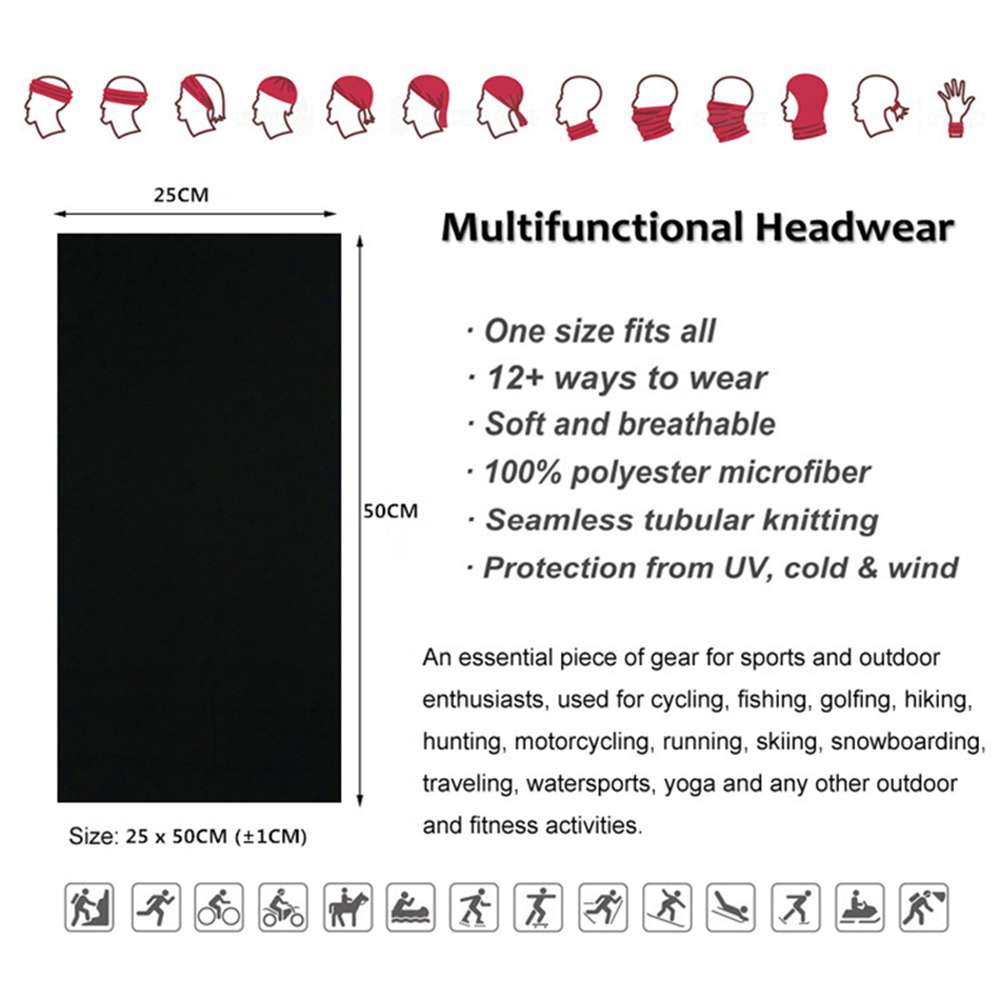 Naadloze effen kleur bandana's - Headband Summer Knit recensie en prijs