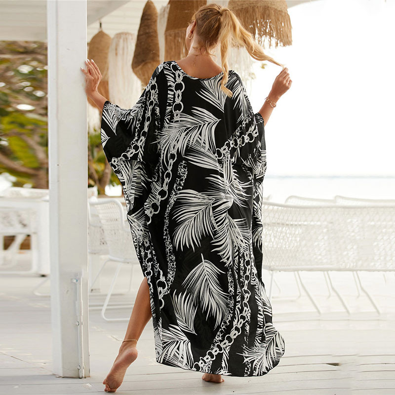 Grote maten dames dierenprint  - Cover Up Kaftan recensie en prijs