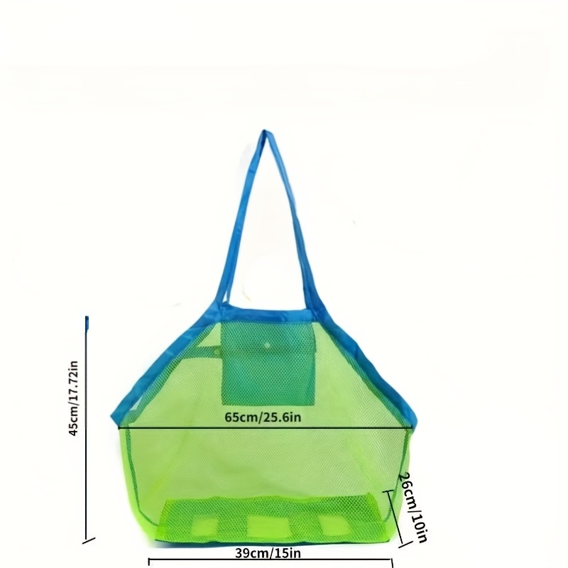 1pc Grote strandtas van mesh O - Tote Bag Beach recensie en prijs