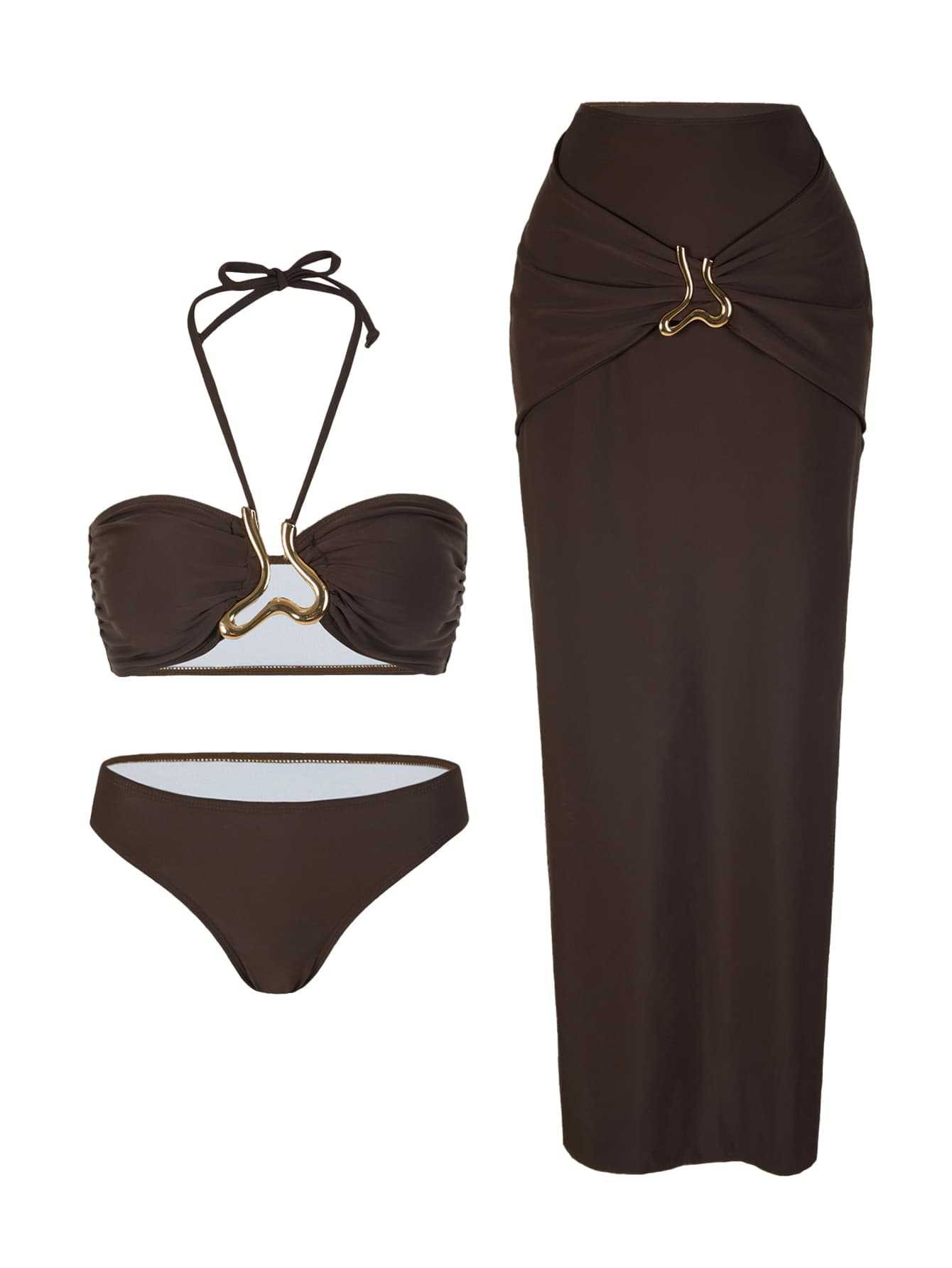 Dames mouwloze tankini bikini  - Swimsuit Bikini Ruched recensie en prijs