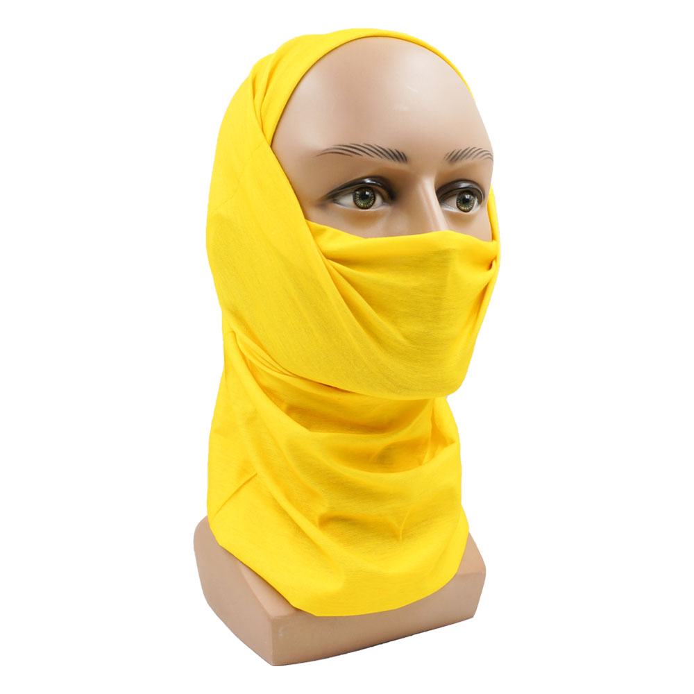Gele multifunctionele fietsen  - Headband Summer Knit recensie en prijs