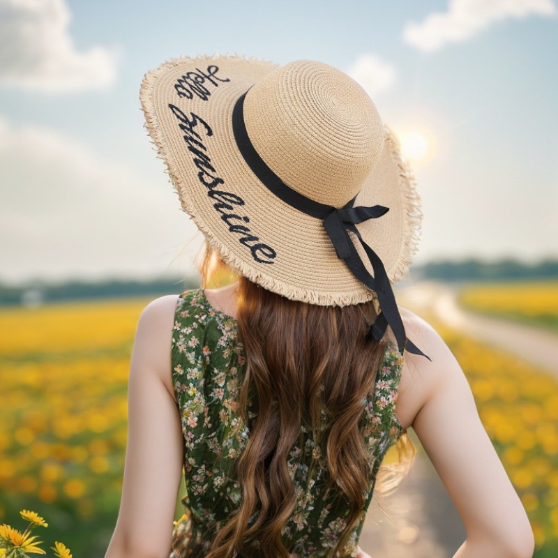 1pc Zomer Floppy Strandhoeden  - Hat Floppy Wide recensie en prijs