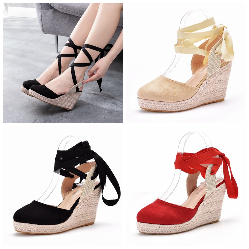 Espadrille-platformsandalen vo - Wedge Espadrille Women recensie en prijs